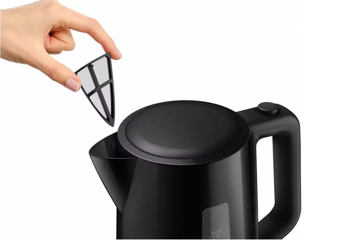 PHILIPS tējkanna 1.7 l, melna HD9318/20