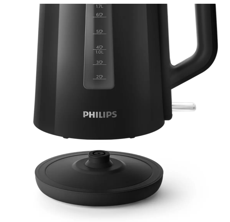 PHILIPS tējkanna 1.7 l, melna HD9318/20