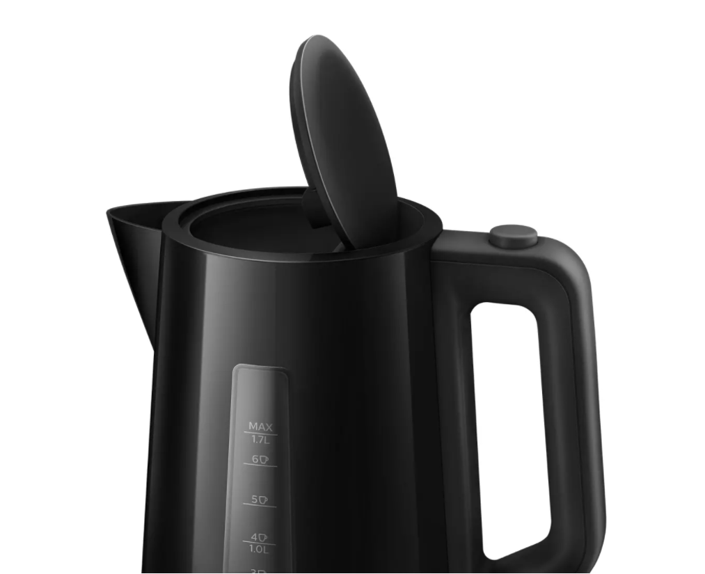 PHILIPS tējkanna 1.7 l, melna HD9318/20