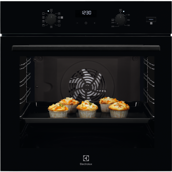 Electrolux cepeškrāsns, iebūv., melna EOD5C50Z