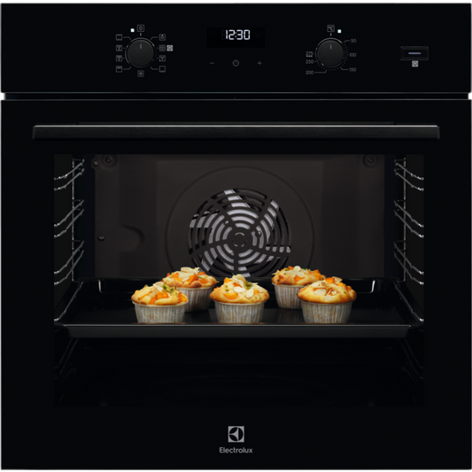 Electrolux cepeškrāsns, iebūv., melna EOD5C50Z