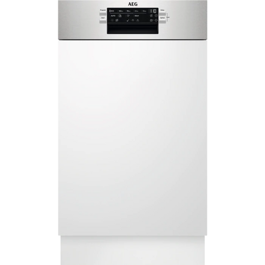 AEG iebūvējama trauku mazg.mašīna, 45 cm FEE73517PM