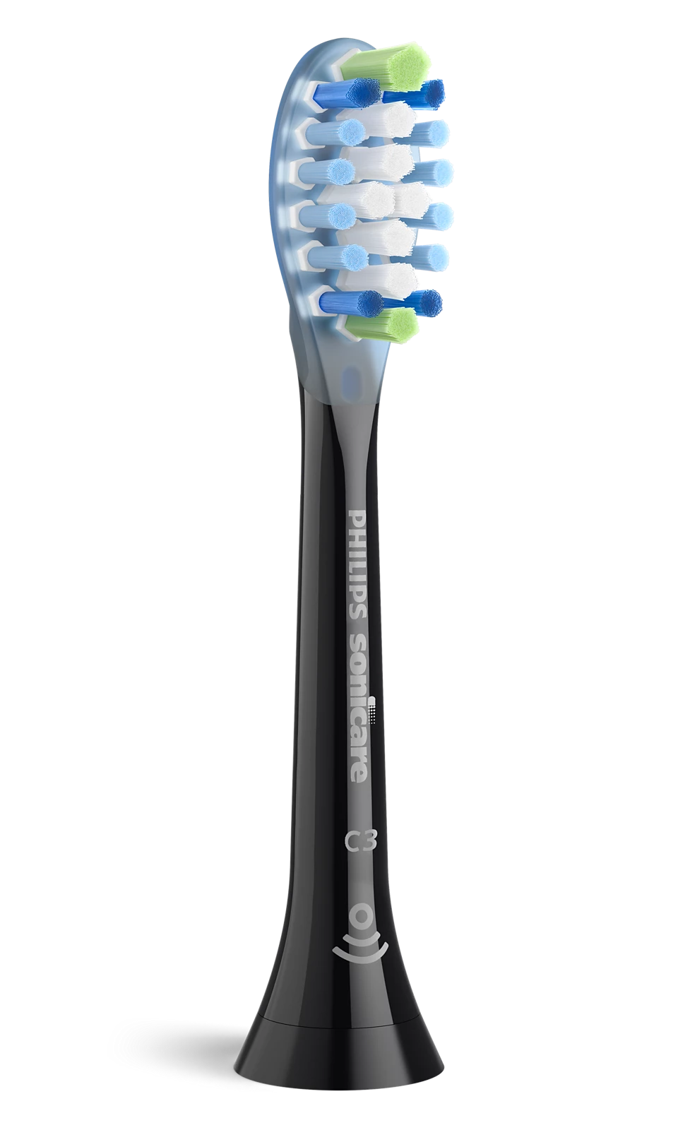 Sonicare C3 Premium Plaque Defence zobu birstes uzgalis (2gab) melns HX9042/88