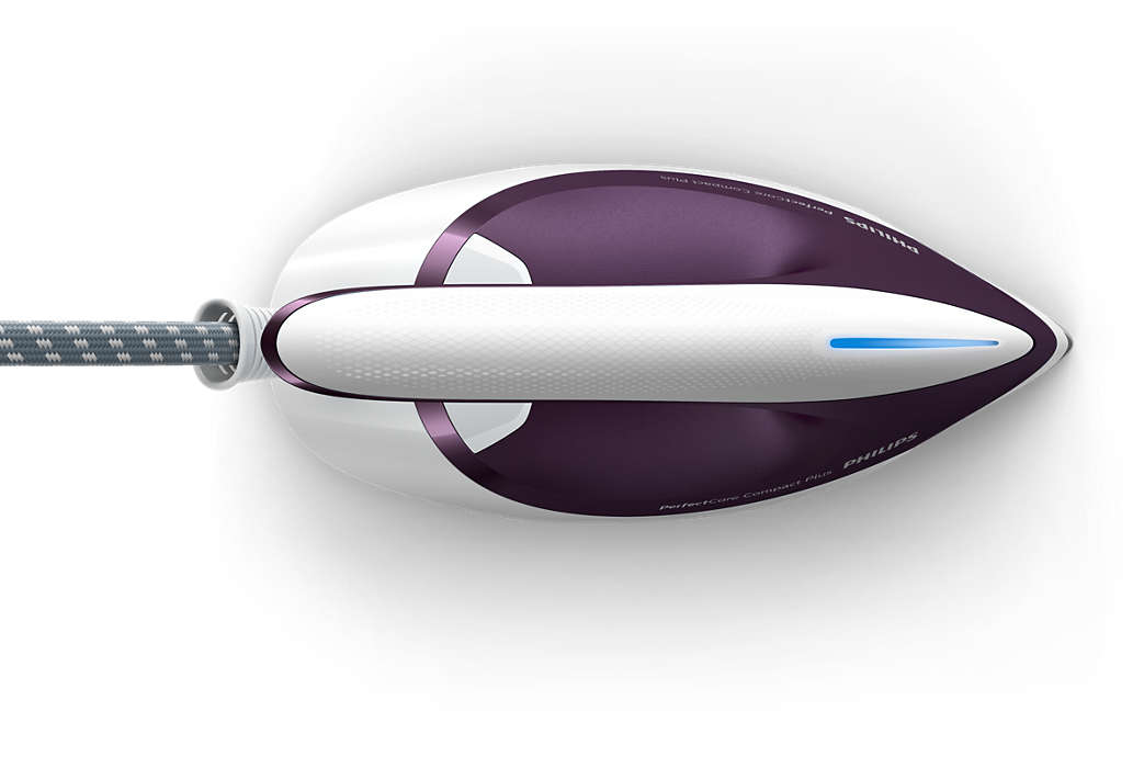PHILIPS PerfectCare Compact Tvaika ģeneratora gludeklis (violeta) GC7933/30