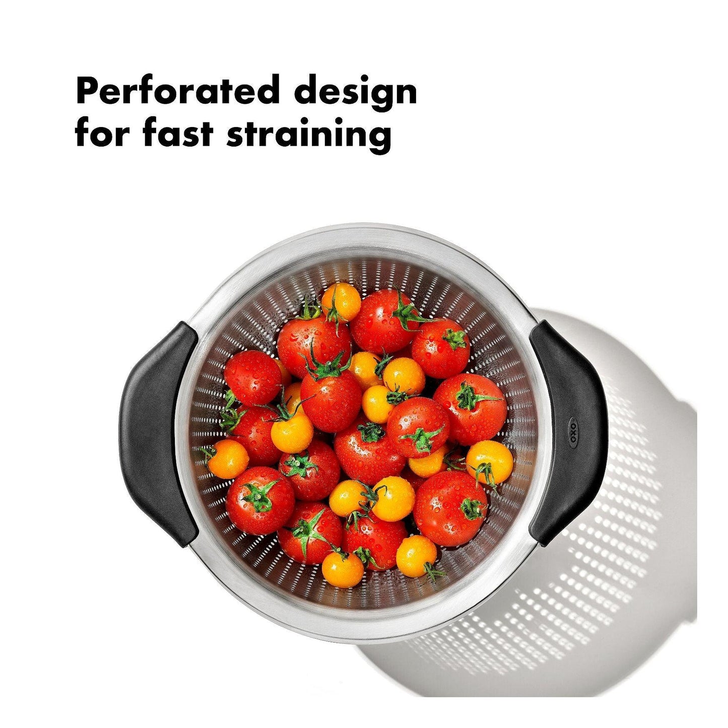 Caurduris OXO Stainless Steel Colander - 2.8L - DomoTehnika
