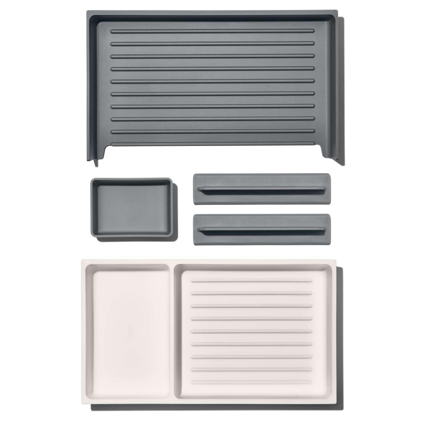Virtuves piederumu organizators OXO Large Expandable Kitchen Tool Drawer Organizer 13322100 - DomoTehnika