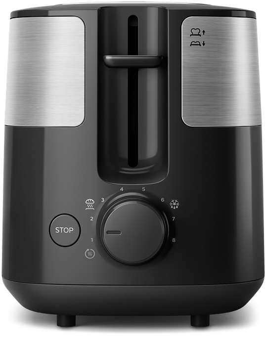 PHILIPS Daily Collection Tosteris, 830 W (melns) HD2516/90