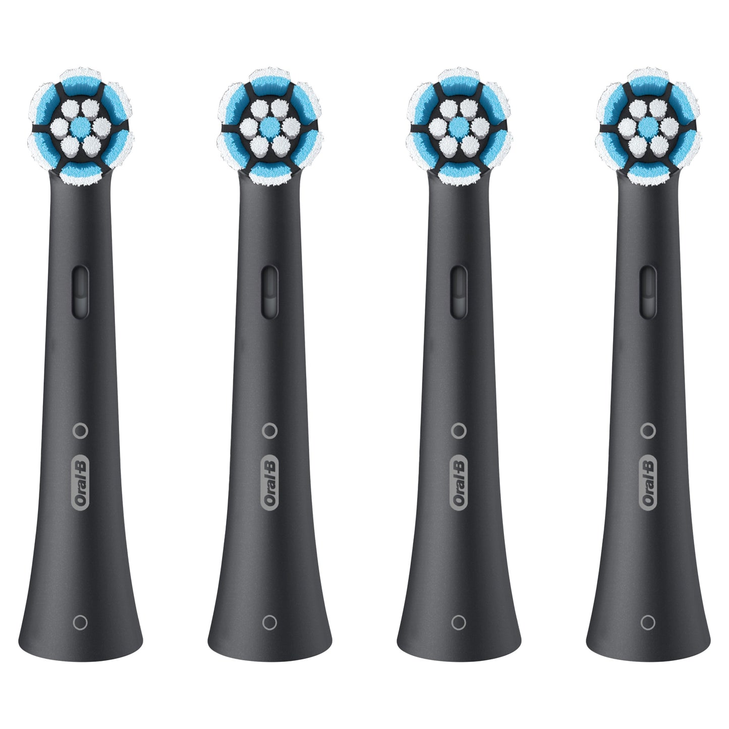 Braun SBF-4 Oral-B GentleCare zobu birstes uzgaļi, melni, 4 gab. iO RB SBF-4