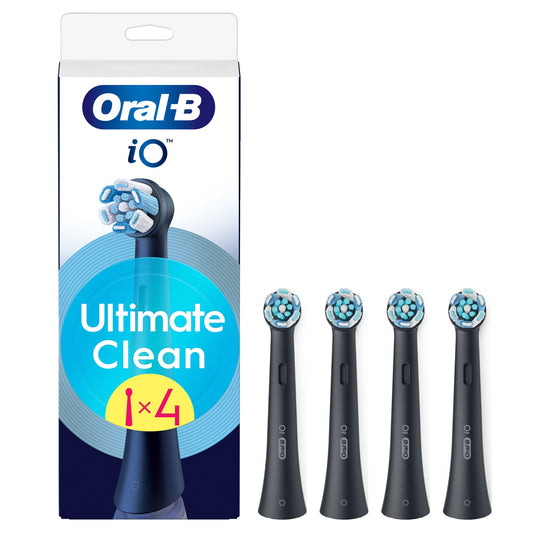 Braun CBF-4 Oral-B UltimateClean zobu birstes uzgaļi, melni, 4 gab. iO RB CBF-4-1