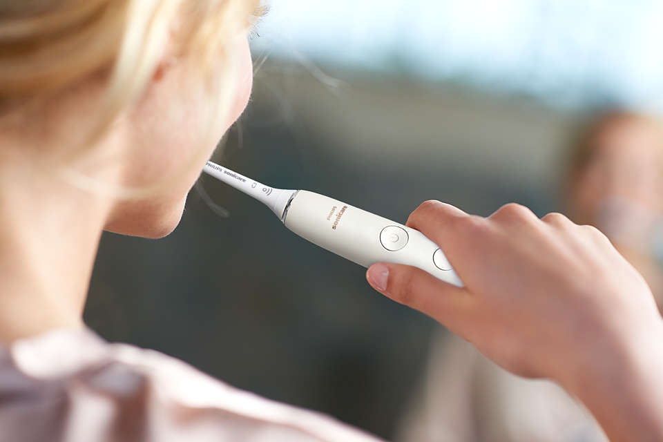 Sonicare zobu birste DiamondClean ar īpašu lietotni, balta HX9911/27