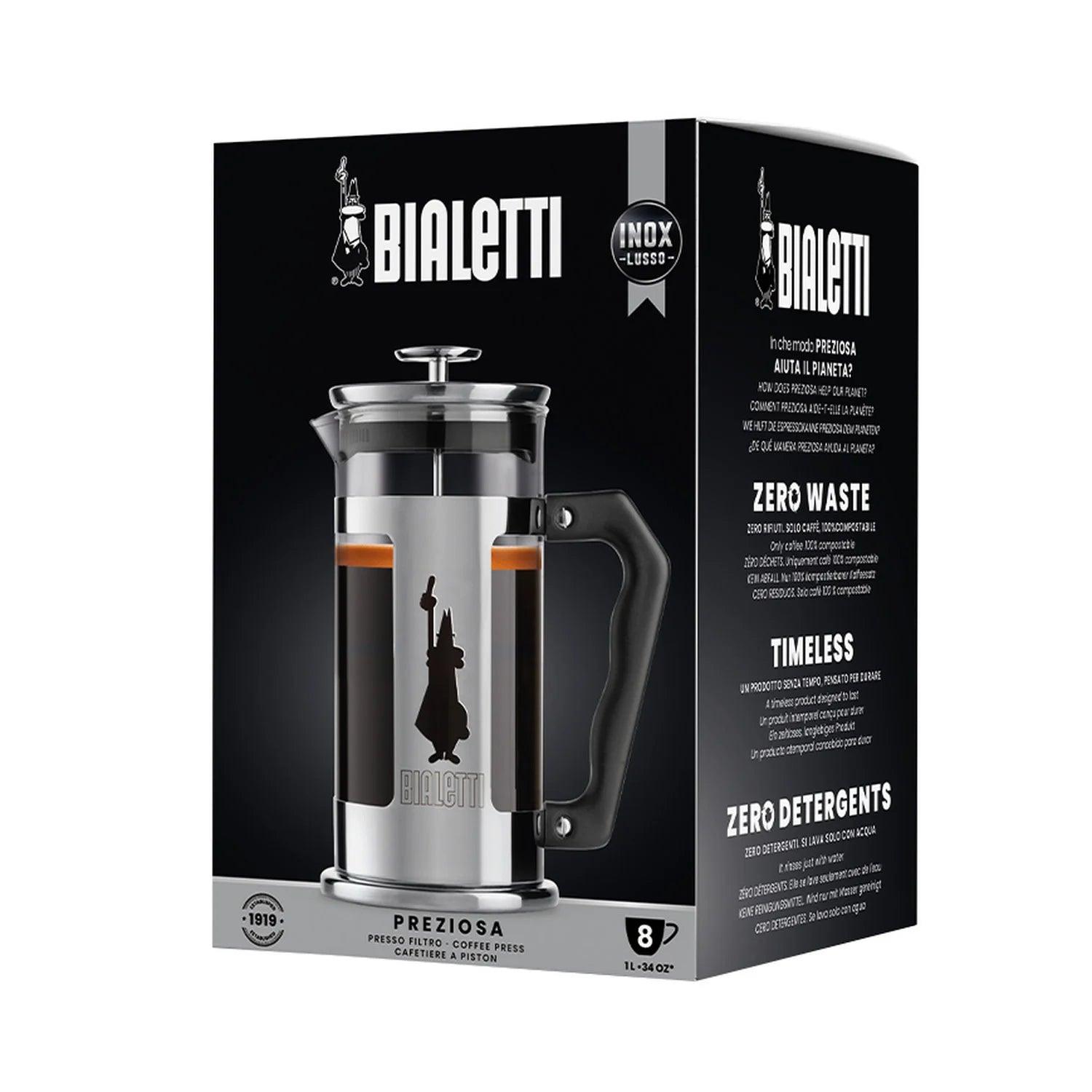 Katlinš turku kafijai BIALETTI French Press Preziosa 1000 0003130/NP - DomoTehnika