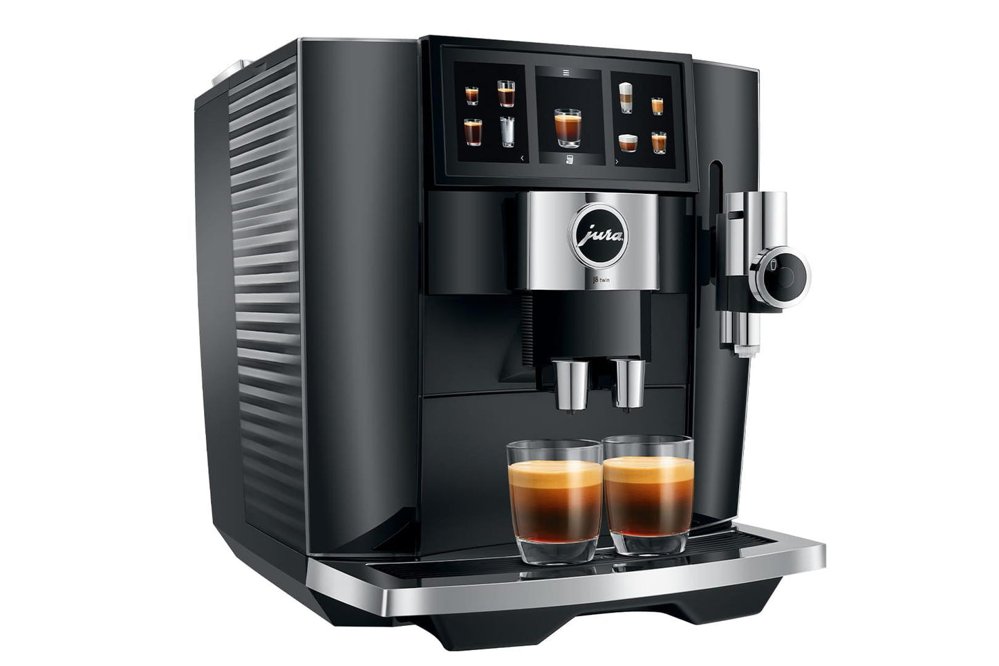 Espresso kafijas automāts JURA J8 Twin Diamond Black (EA) 15561 - DomoTehnika