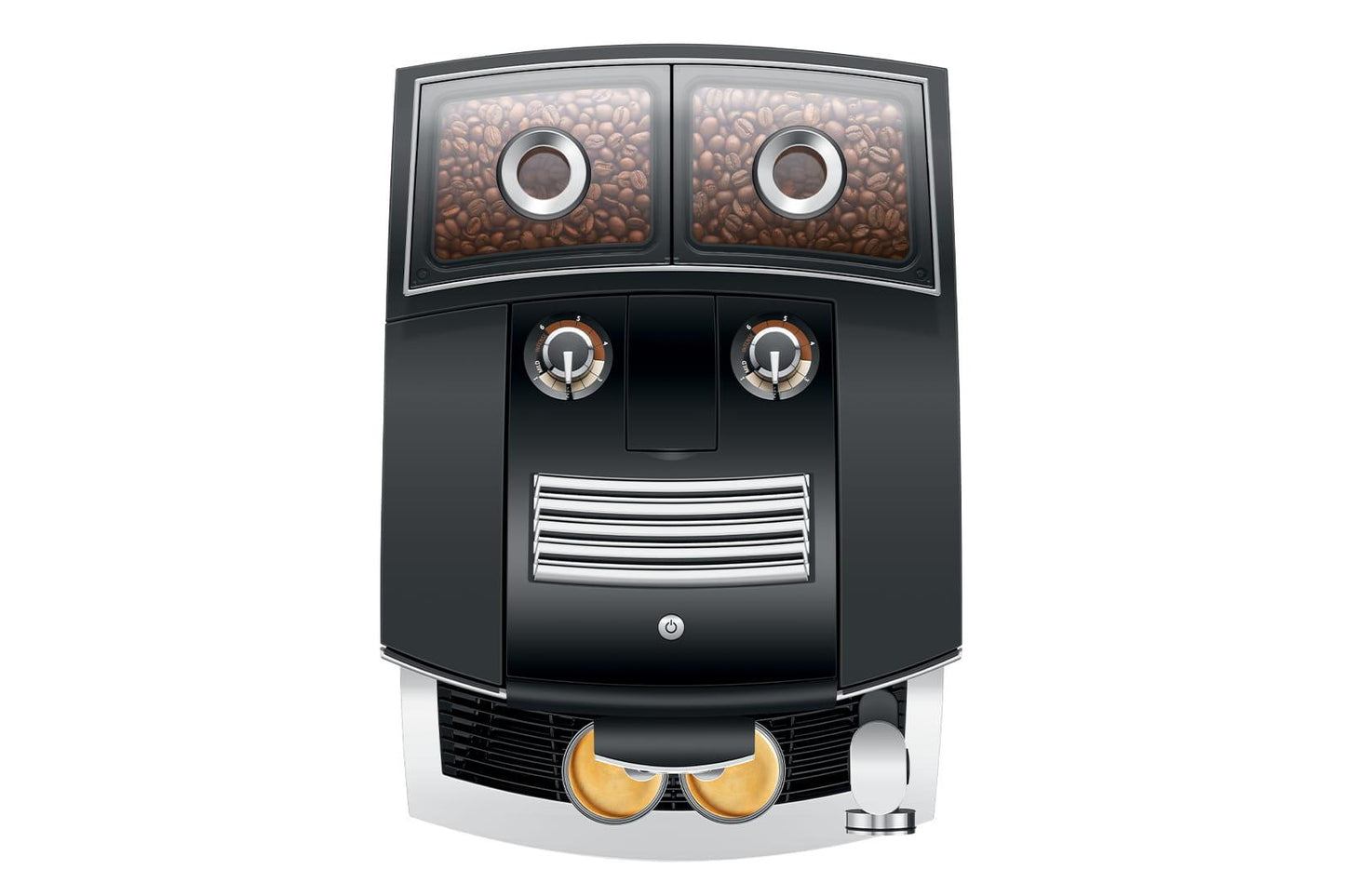 Espresso kafijas automāts JURA J8 Twin Diamond Black (EA) 15561 - DomoTehnika