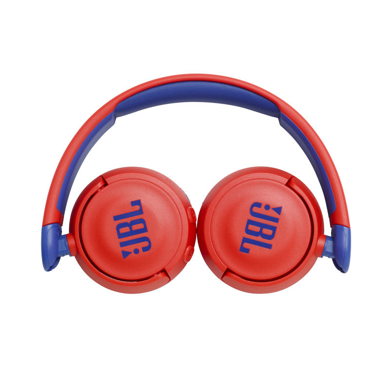 JBL on-ear austiņas ar Bluetooth bērniem, sarkanas ar zilu JBLJR310BTRED