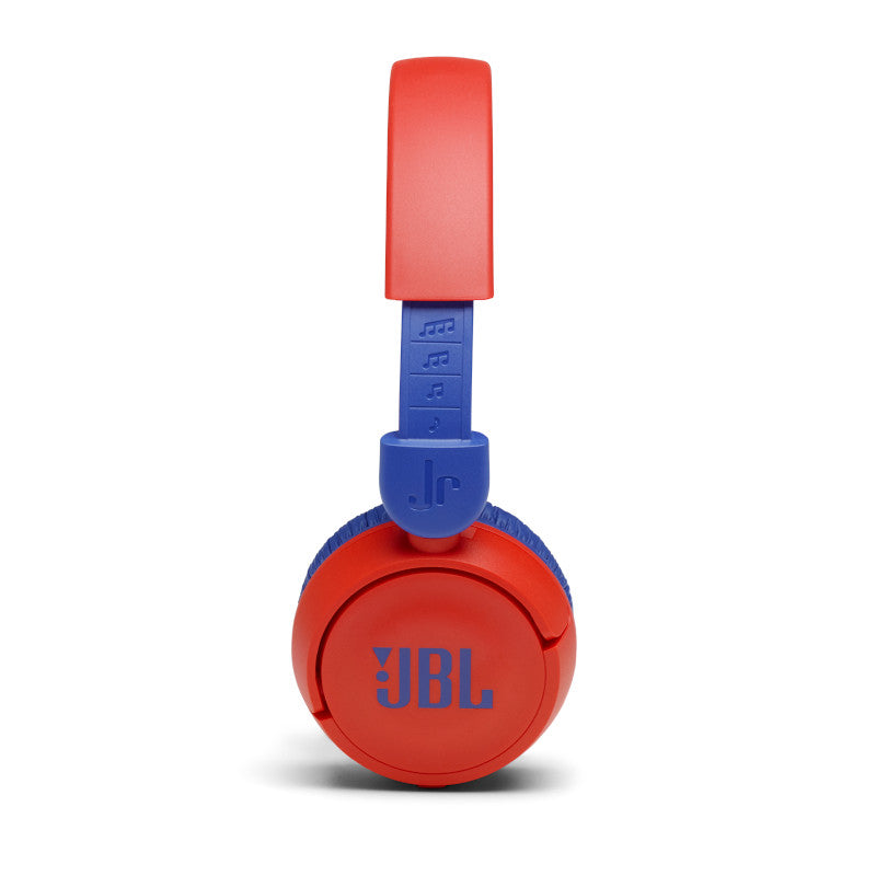 JBL on-ear austiņas ar Bluetooth bērniem, sarkanas ar zilu JBLJR310BTRED