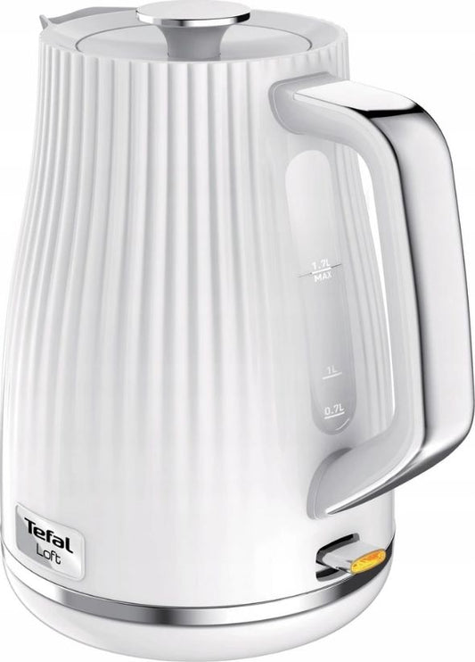 TEFAL tējkanna Loft, 1.7l, 2400W, balta KO2501