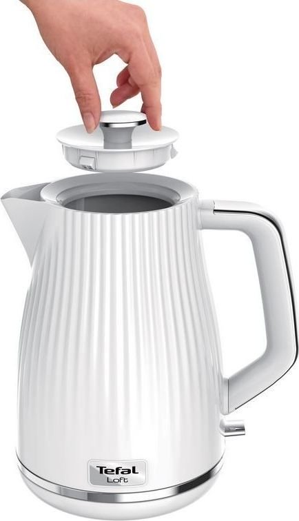 TEFAL tējkanna Loft, 1.7l, 2400W, balta KO2501