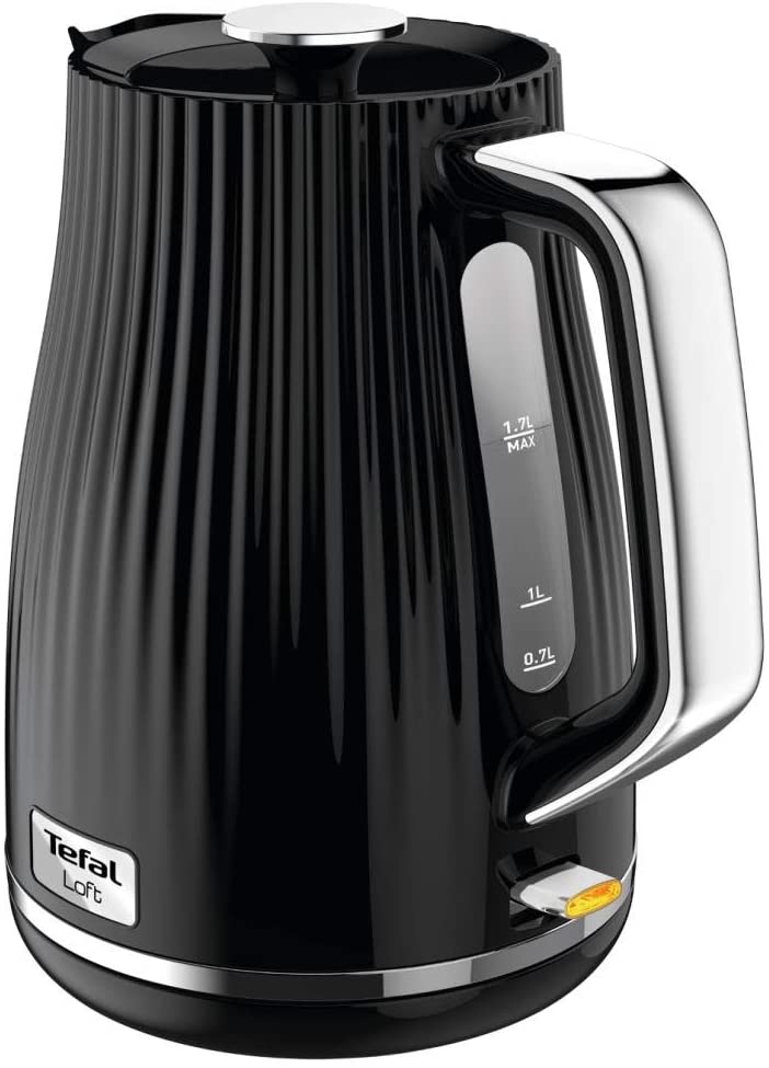 TEFAL tējkanna Loft, 1.7l, 2400W, melna KO2508