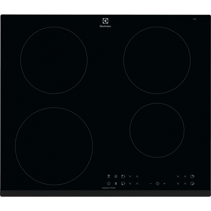 Electrolux indukcijas plīts virsma, melna LIR60433B