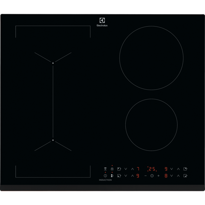 Electrolux indukcijas plīts virsma, iebūv., melna LIV63431BK