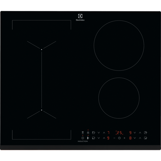 Electrolux indukcijas plīts virsma, iebūv., melna LIV63431BK