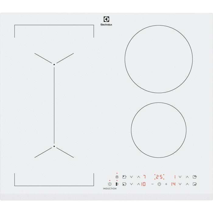 Electrolux indukcijas plīts virsma, iebūv., balta LIV63431BW