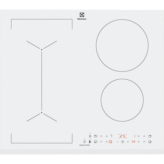 Electrolux indukcijas plīts virsma, iebūv., balta LIV63431BW