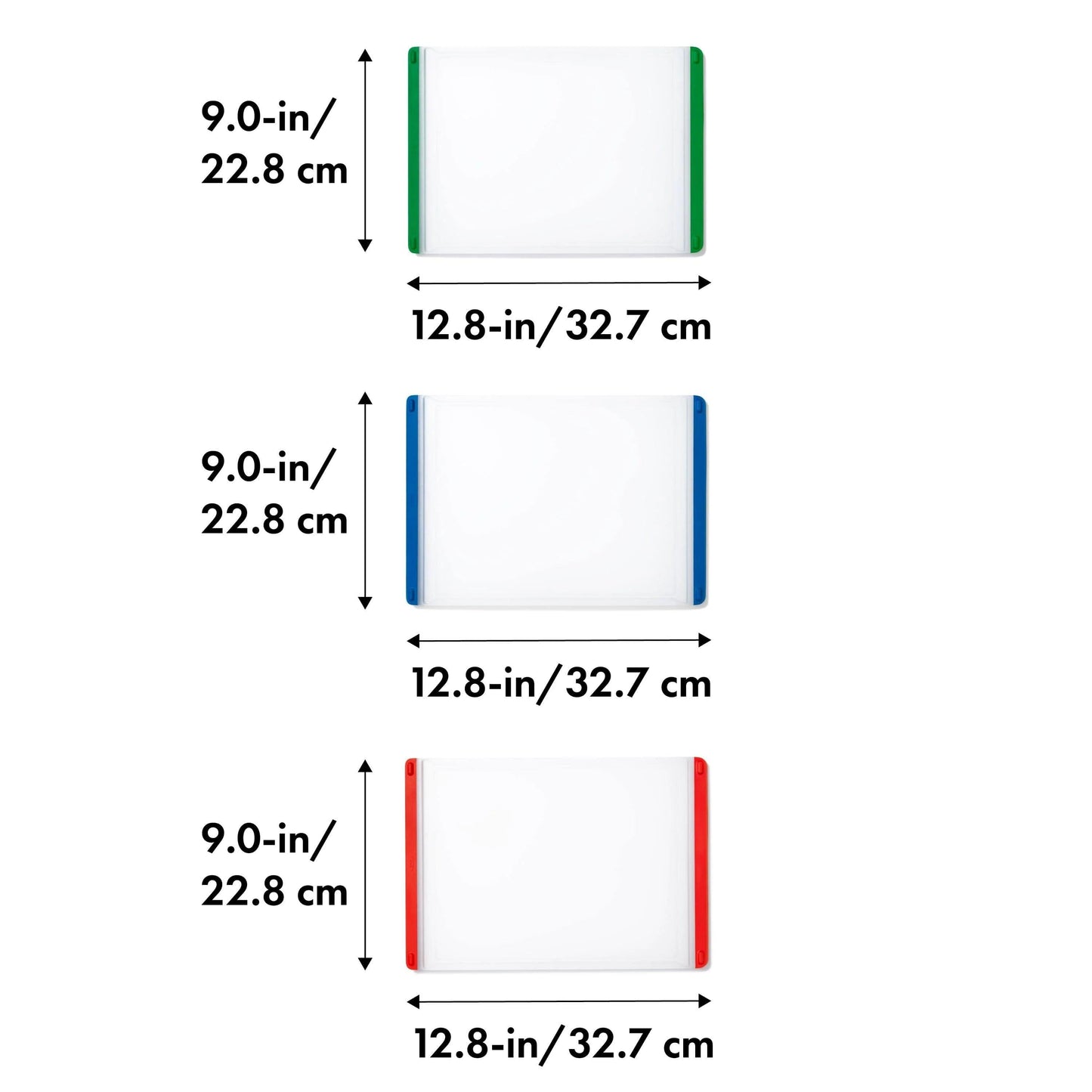 Virtuves dēlīšu komplekts OXO 3-Piece Everyday Cutting Board Set 11284700 - DomoTehnika