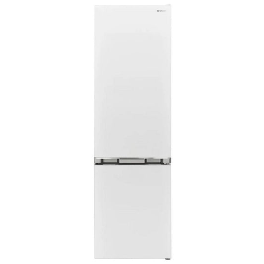 SHARP ledusskapis ar saldētavu apakšā, 180 cm, balts SJFBA05DTXWEEU