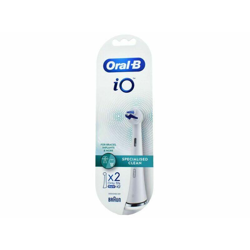 Zobu birstes uzgaļi BRAUN iO TG-2 Spec Clean white 2pcs - DomoTehnika