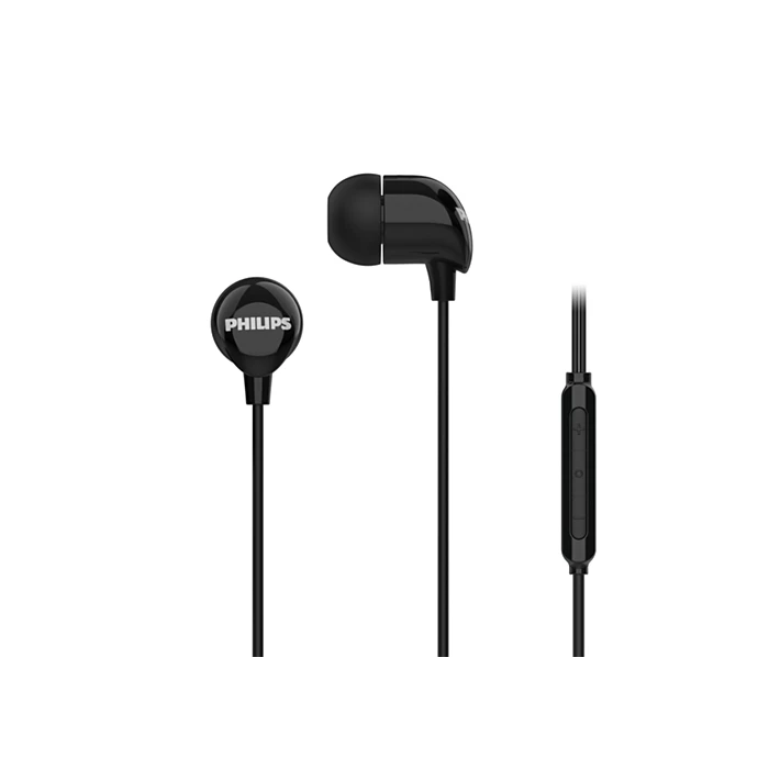 PHILIPS in-ear austiņas ar vadu, melnas TAE2146BK/00