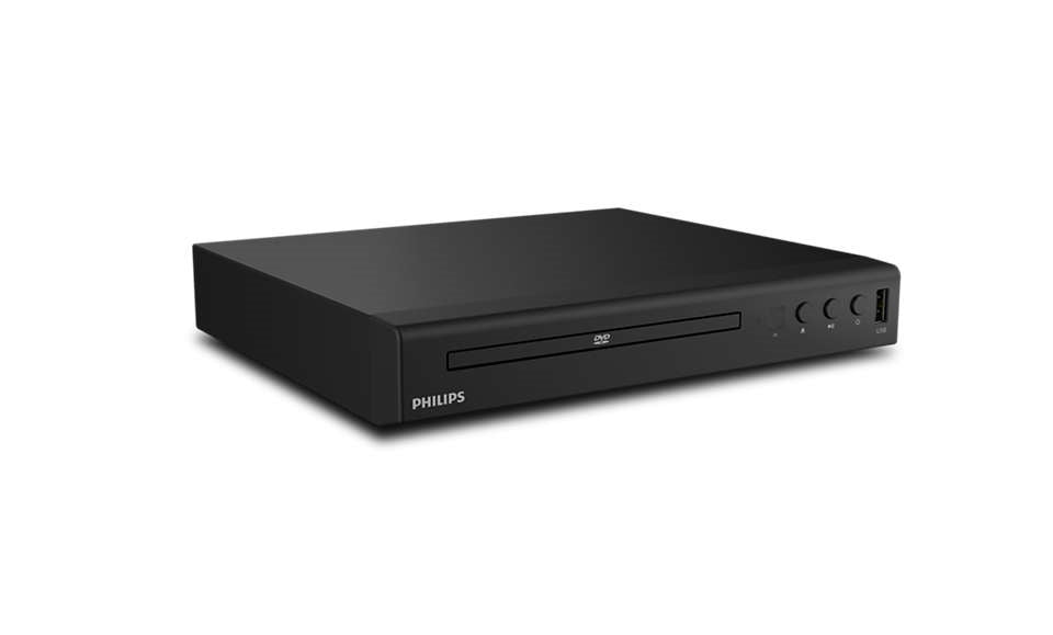 PHILIPS DVD atskaņotājs, melnas TAEP200/12