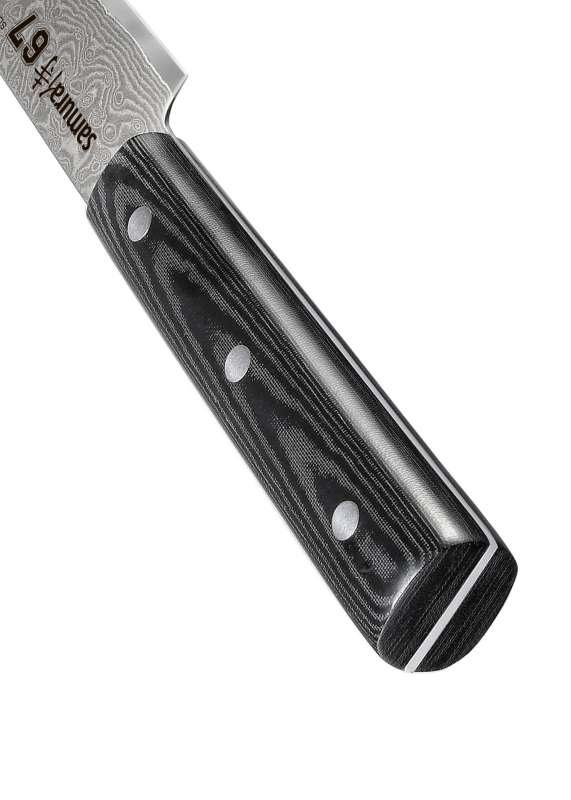 Filejas nazis SAMURA DAMASCUS 67 Slicing knife 7.7"/195 mm, 67 layers. SD67-0045M - DomoTehnika