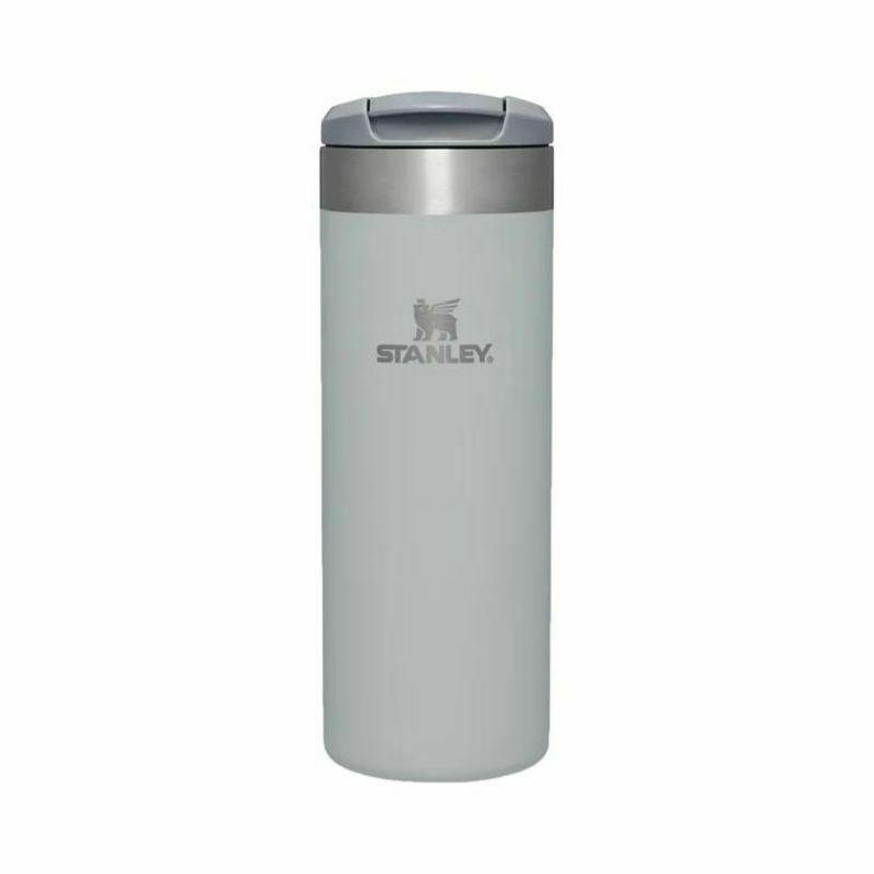 Termokrūze STANLEY The AeroLight Transit Mug 0,47L gaiši pelēka 2810787119 - DomoTehnika