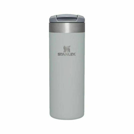 Termokrūze STANLEY The AeroLight Transit Mug 0,47L gaiši pelēka 2810787119 - DomoTehnika