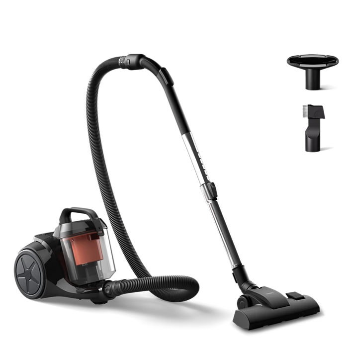 PHILIPS 1000. sērijas PowerCyclone bezmaisa putekļsūcējs, 800 W, melns XB1142/10