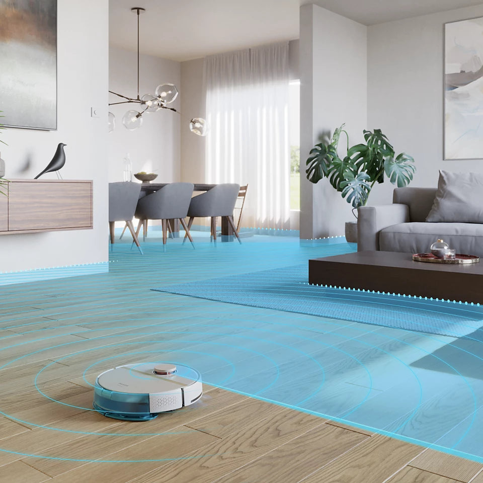 PHILIPS HomeRun 7000. sērijas putekļsūcējs robots ar mazgāšanas funkciju, balts XU7100/02