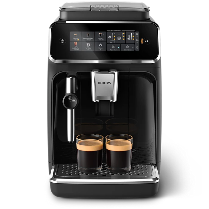 PHILIPS 3300 sērijas Espresso kafijas automāts, melns EP3321/40