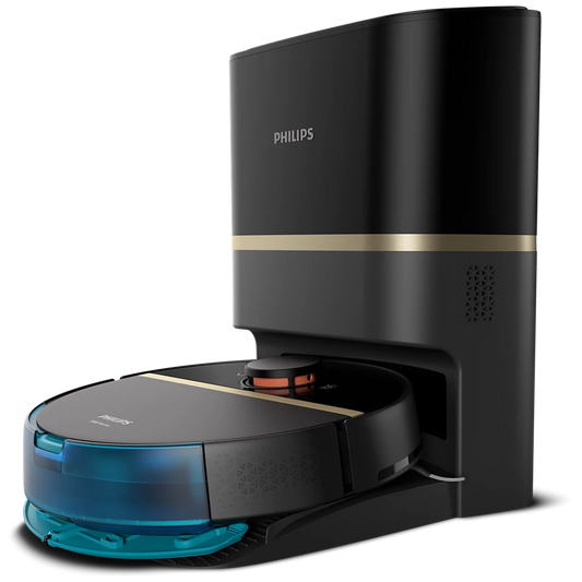 PHILIPS HomeRun 7000. sērijas putekļsūcējs robots ar mazgāšanas funkciju, melns XU7100/01