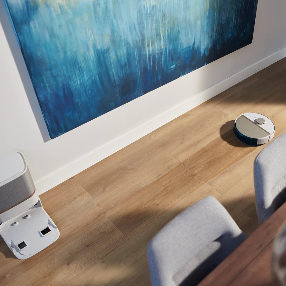 PHILIPS HomeRun 7000. sērijas putekļsūcējs robots ar mazgāšanas funkciju, balts XU7100/02