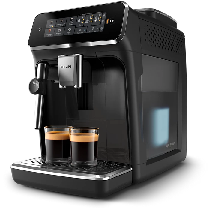 PHILIPS 3300 sērijas Espresso kafijas automāts, melns EP3321/40