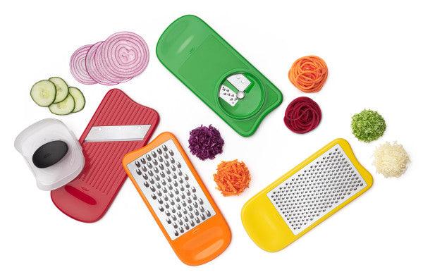 Dārzeņu smalcinātājs OXO Spiralize, Grate & Slice Set - DomoTehnika