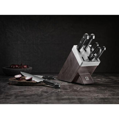 Nažu statīvs ar nažiem ZWILLING Gourmet,Knife block set,7pcs. - DomoTehnika