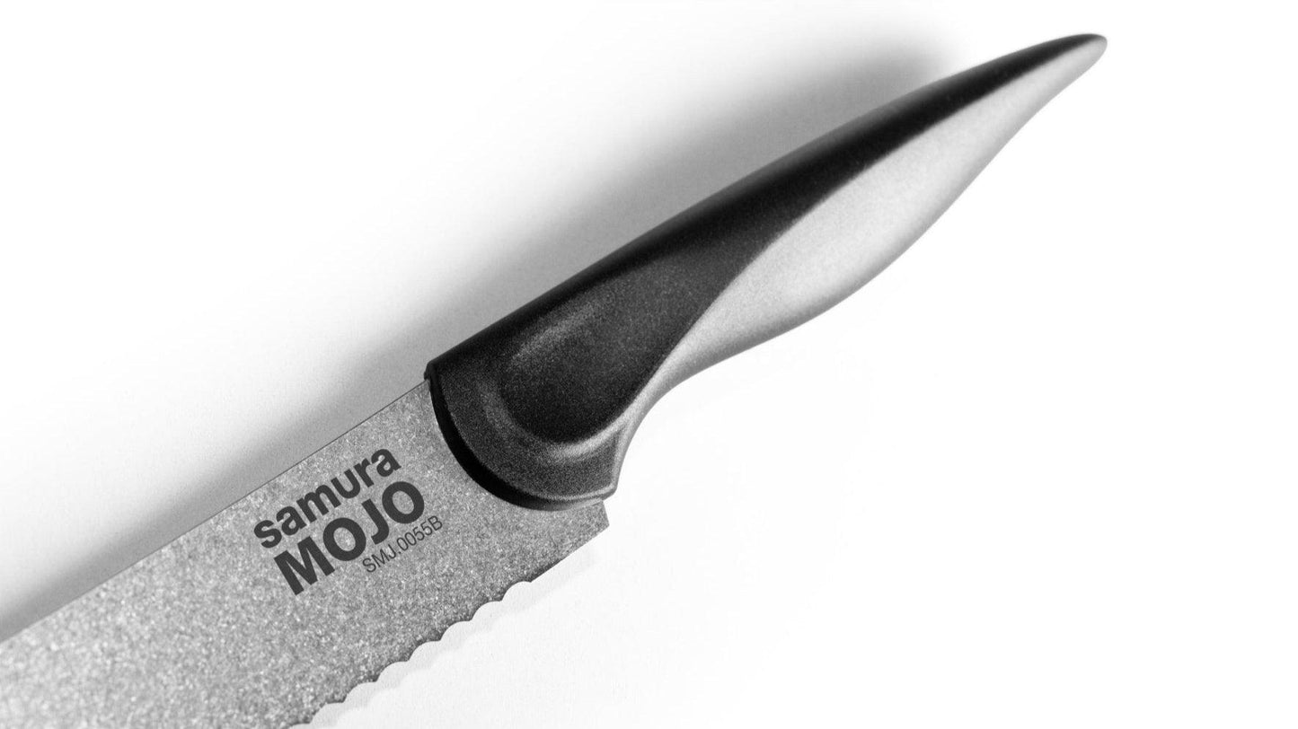 Nažu statīvs ar nažiem SAMURA MOJO Knife Block Set 6Pcs, melns SMJ-06B - DomoTehnika