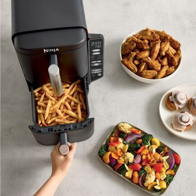 Ninja karstā gaisa katls Double Stack , 7.6l, 2470 W, melns SL300EU