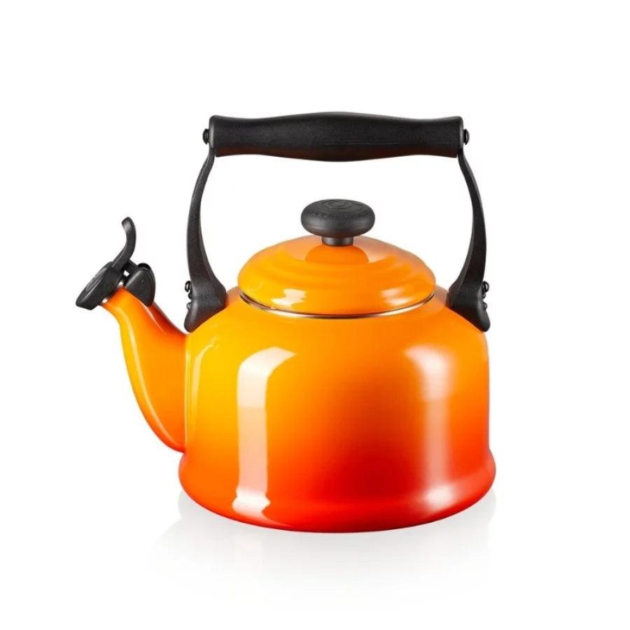 Tējkanna LE CREUSET Traditional teapot 2,1L orange - DomoTehnika