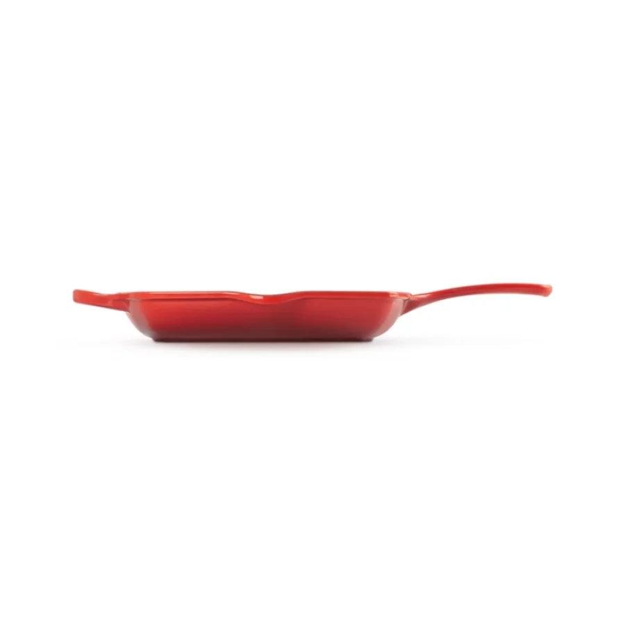 Grillpanna LE CREUSET Cast iron grill pan square 26x26cm red - DomoTehnika