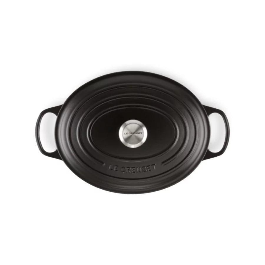 Katls LE CREUSET Cast iron pot oval 27cm / 4.1L mat black
