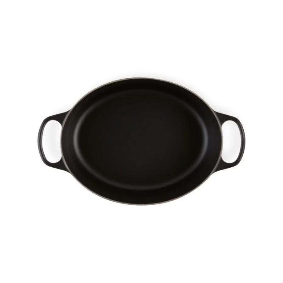 Katls LE CREUSET Cast iron pot oval 27cm / 4.1L mat black