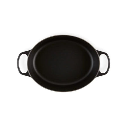 Katls LE CREUSET Cast iron pot oval 27cm / 4.1L mat black
